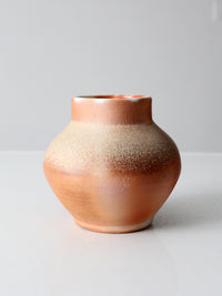 vintage studio pottery vase