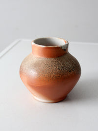 vintage studio pottery vase