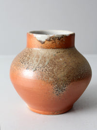 vintage studio pottery vase