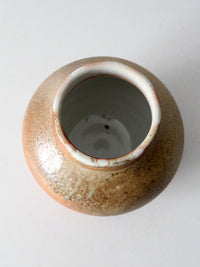 vintage studio pottery vase
