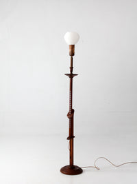 antique Arts & Crafts adjustable floor lamp
