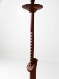 antique Arts & Crafts adjustable floor lamp