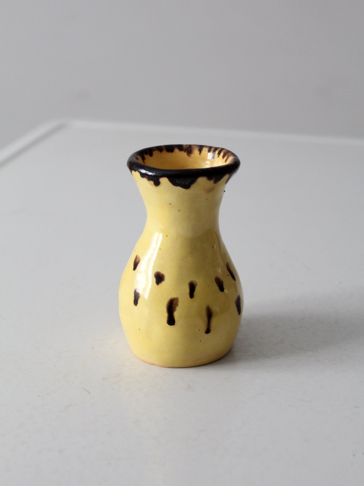 vintage studio pottery vase