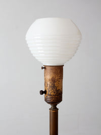 antique Arts & Crafts adjustable floor lamp