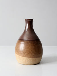 vintage studio pottery decanter vase