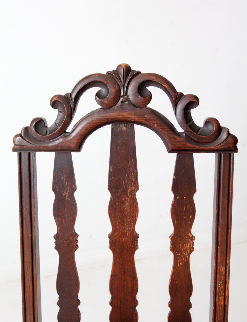 antique rush seat dining chairs set of 8