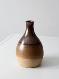 vintage studio pottery decanter vase