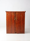 antique primitive cabinet