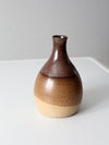 vintage studio pottery decanter vase