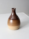 vintage studio pottery decanter vase