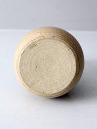 vintage studio pottery decanter vase