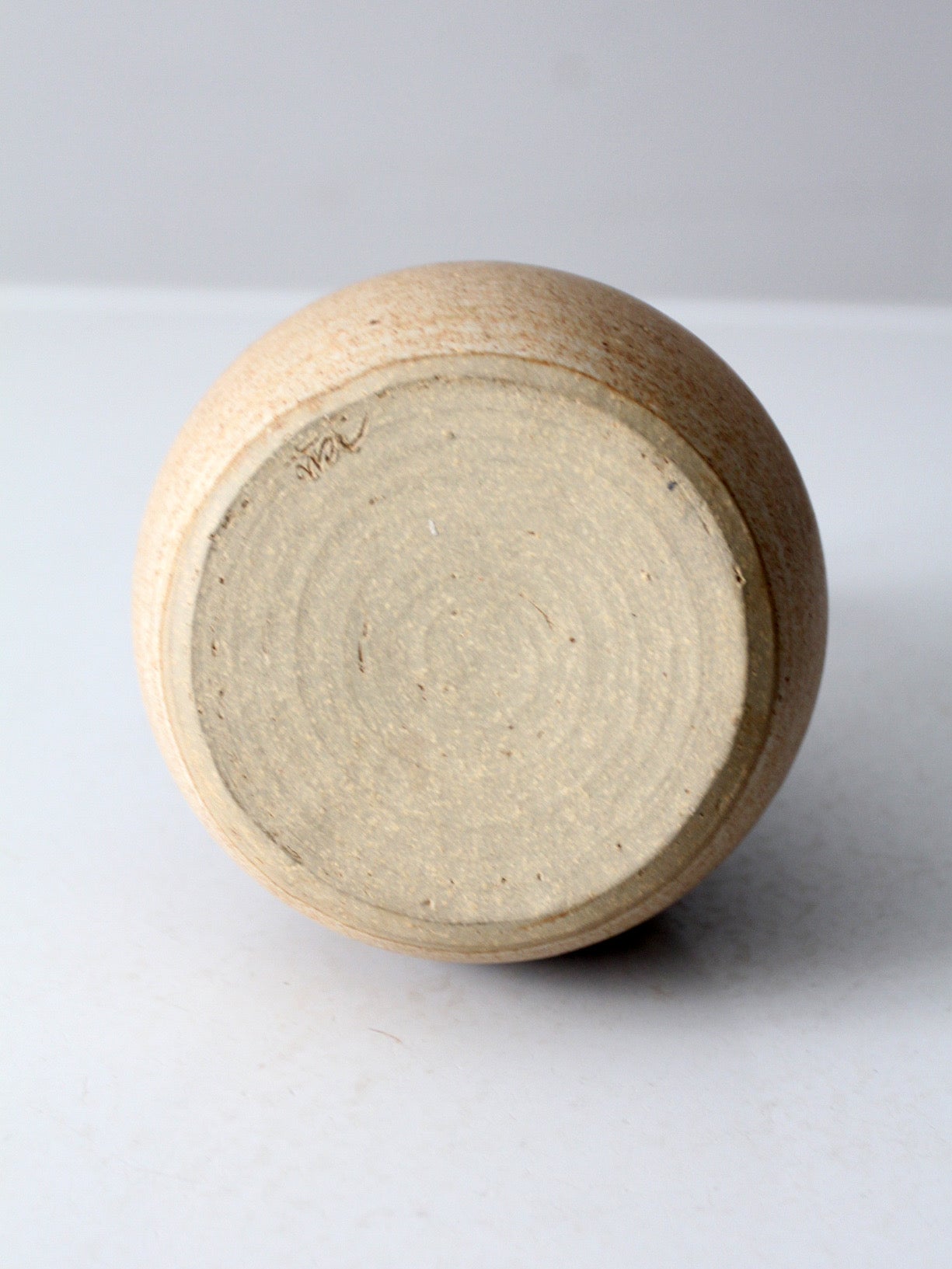 vintage studio pottery decanter vase