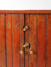 antique primitive cabinet