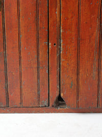 antique primitive cabinet