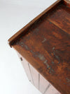 antique primitive cabinet