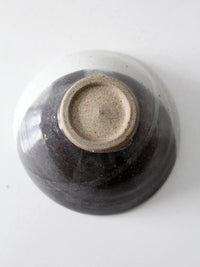 vintage studio pottery bowl