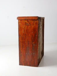 antique primitive cabinet