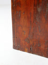 antique primitive cabinet