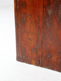 antique primitive cabinet