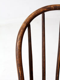 antique spindle back farmhouse chair