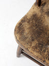 antique spindle back farmhouse chair