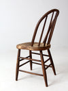 antique spindle back farmhouse chair