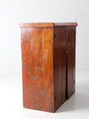 antique primitive cabinet
