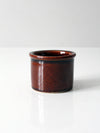 vintage stoneware ramekin