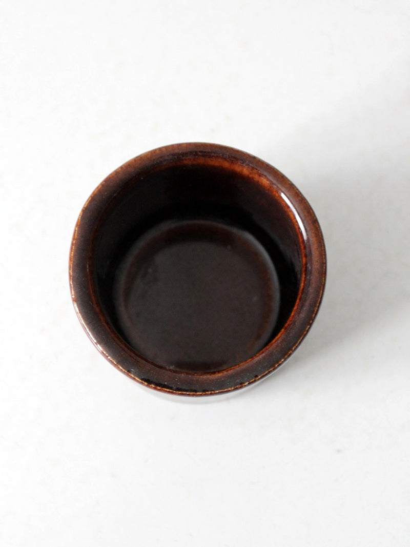 vintage stoneware ramekin