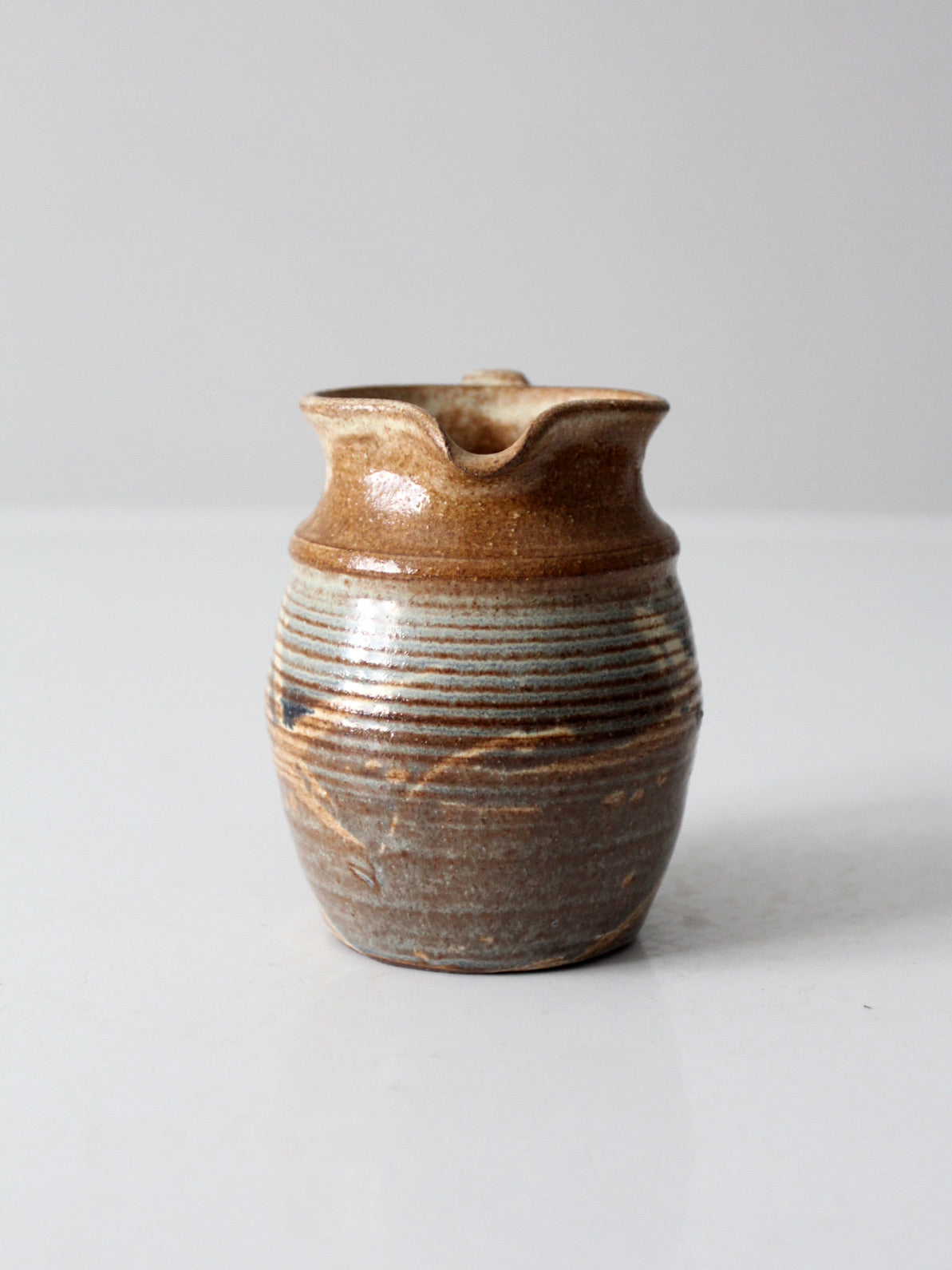 vintage studio pottery pitcher