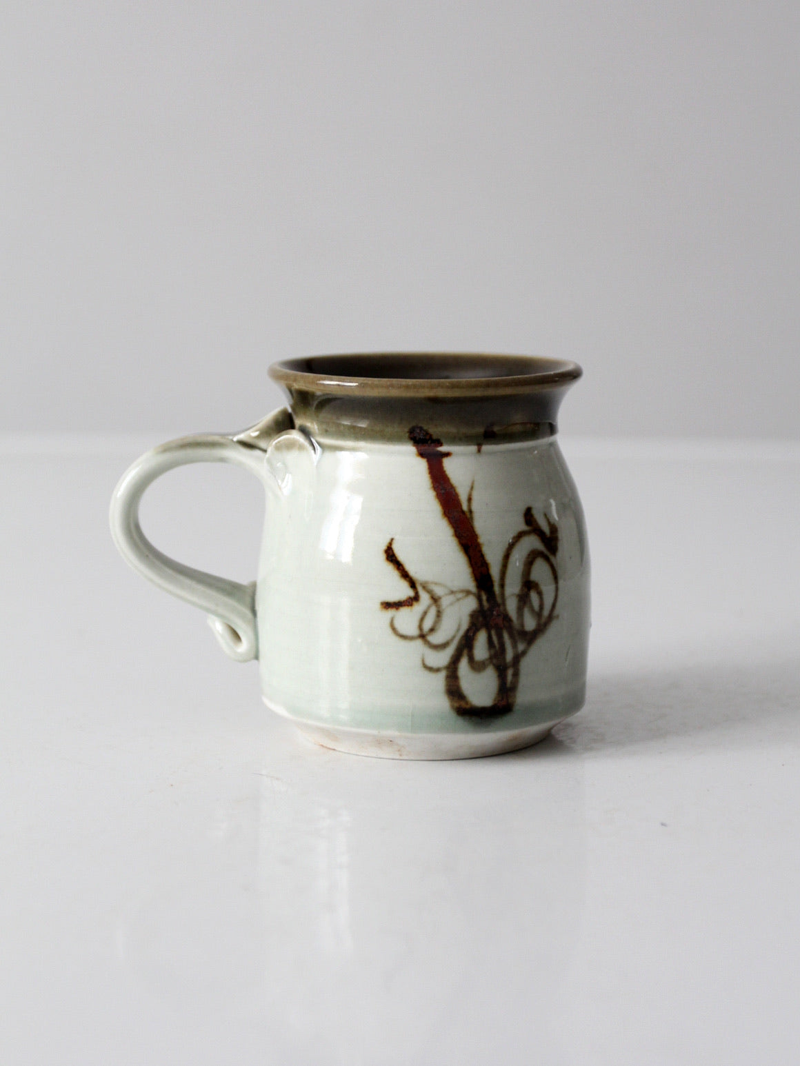 vintage handmade studio pottery mug