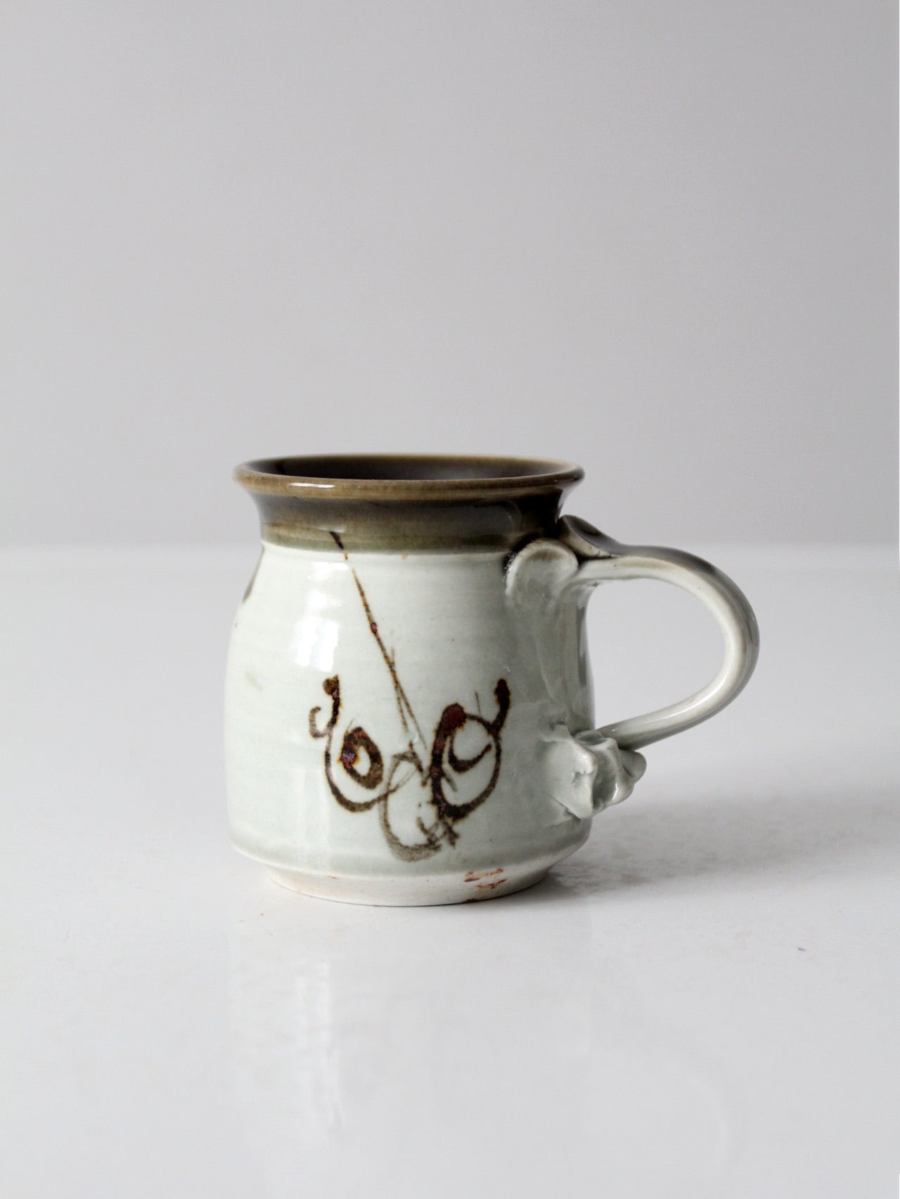 vintage handmade studio pottery mug