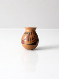 vintage southwestern pottery mini vase