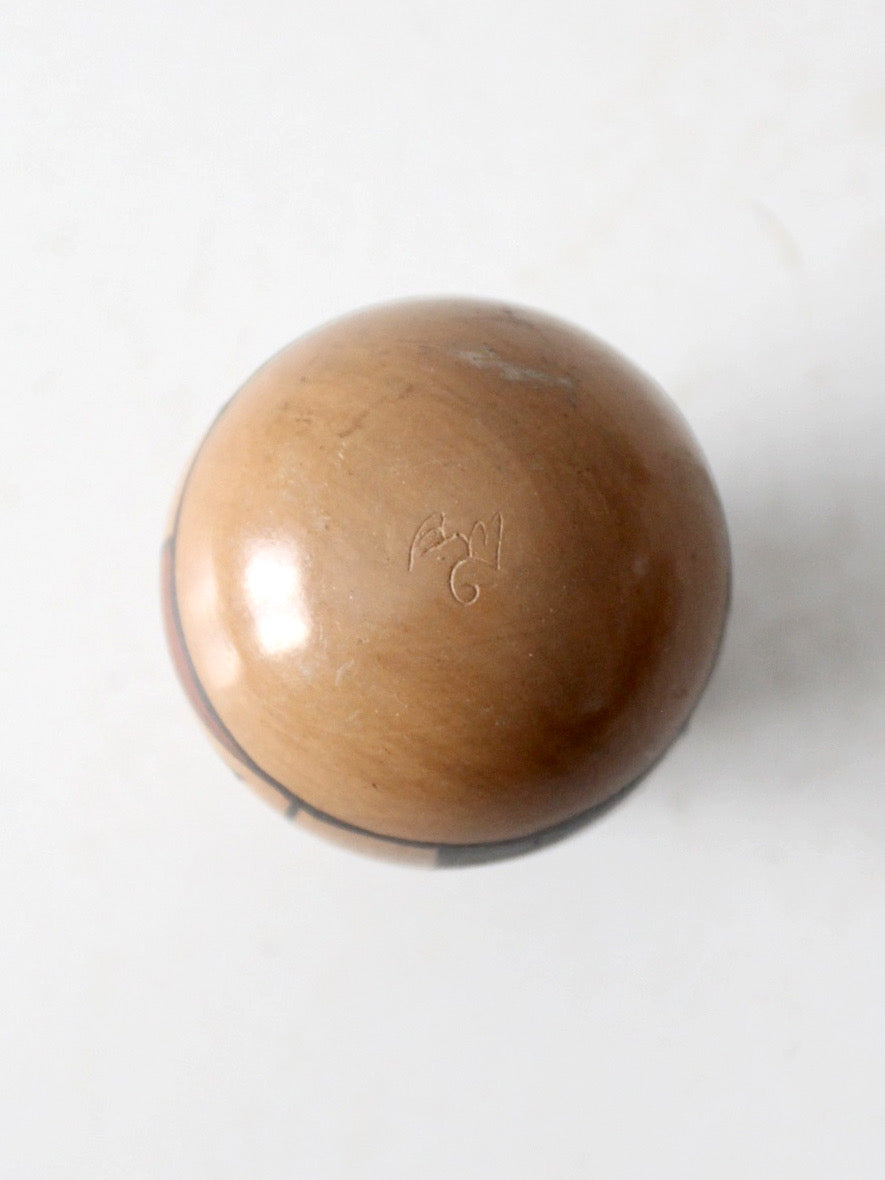 vintage southwestern pottery mini vase