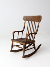 antique children's rocking chair