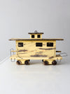 vintage train caboose bird house