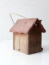 vintage Brian Marshall birdhouse