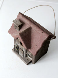 vintage Brian Marshall birdhouse