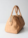 Coach Legacy leather Haley satchel in camel leather