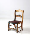 antique small painted side chair