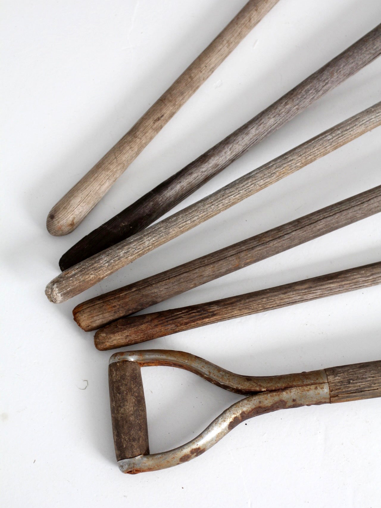 early 20th century primitive garden tool collection