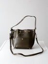 Michael Kors Greenwich leather bucket bag