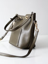 Michael Kors Greenwich leather bucket bag