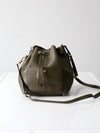 Michael Kors Greenwich leather bucket bag