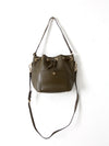 Michael Kors Greenwich leather bucket bag