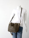 Michael Kors Greenwich leather bucket bag