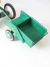 vintage Murray push pedal tractor with cart