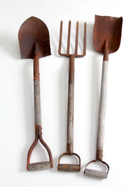 vintage garden tool set