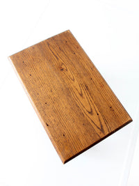antique farmhouse wooden step stool