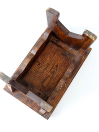 antique farmhouse wooden step stool